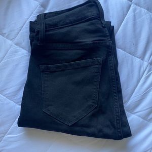 Women’s Black Fashion nova High waisted Skinny Jeans With stretch , Size : 3